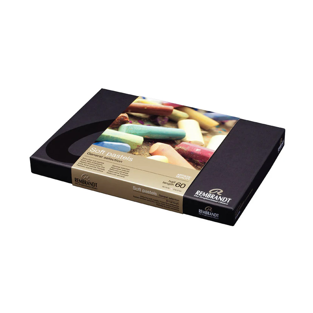 Rembrandt Soft Pastel Set, 60 half pastels – Art Spices