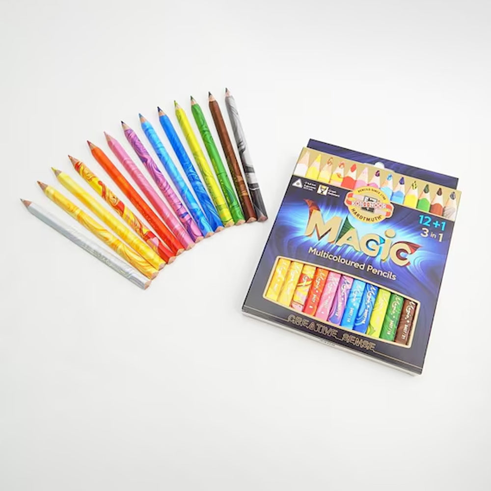 Koh-I-Noor Magic Multicoloured Pencils Set, 13 pcs.