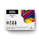 Liquitex Professional Acrylic Ink - Pouring Technique Set, Primary Colors