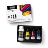 Liquitex Professional Acrylic Ink - Pouring Technique Set, Primary Colors