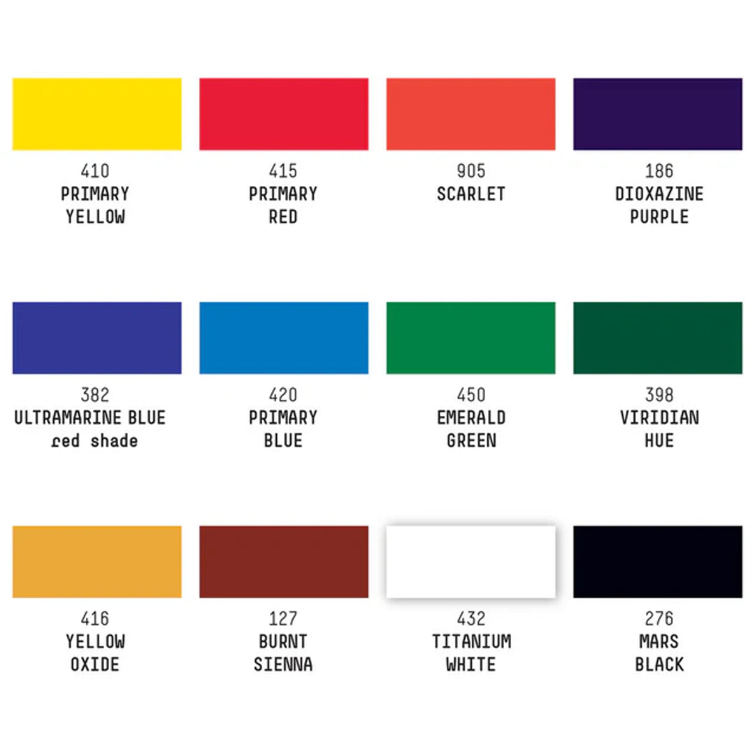 Liquitex Acrylic Gouache Essentials Set, 12x22 ml