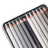 Koh-I-Noor Polycolor Grey Line Pencils Set, 12 pcs.