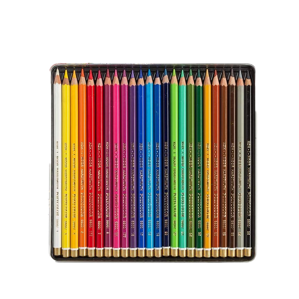 Koh-I-Noor Polycolor Coloured Pencils Set, 24 pcs.