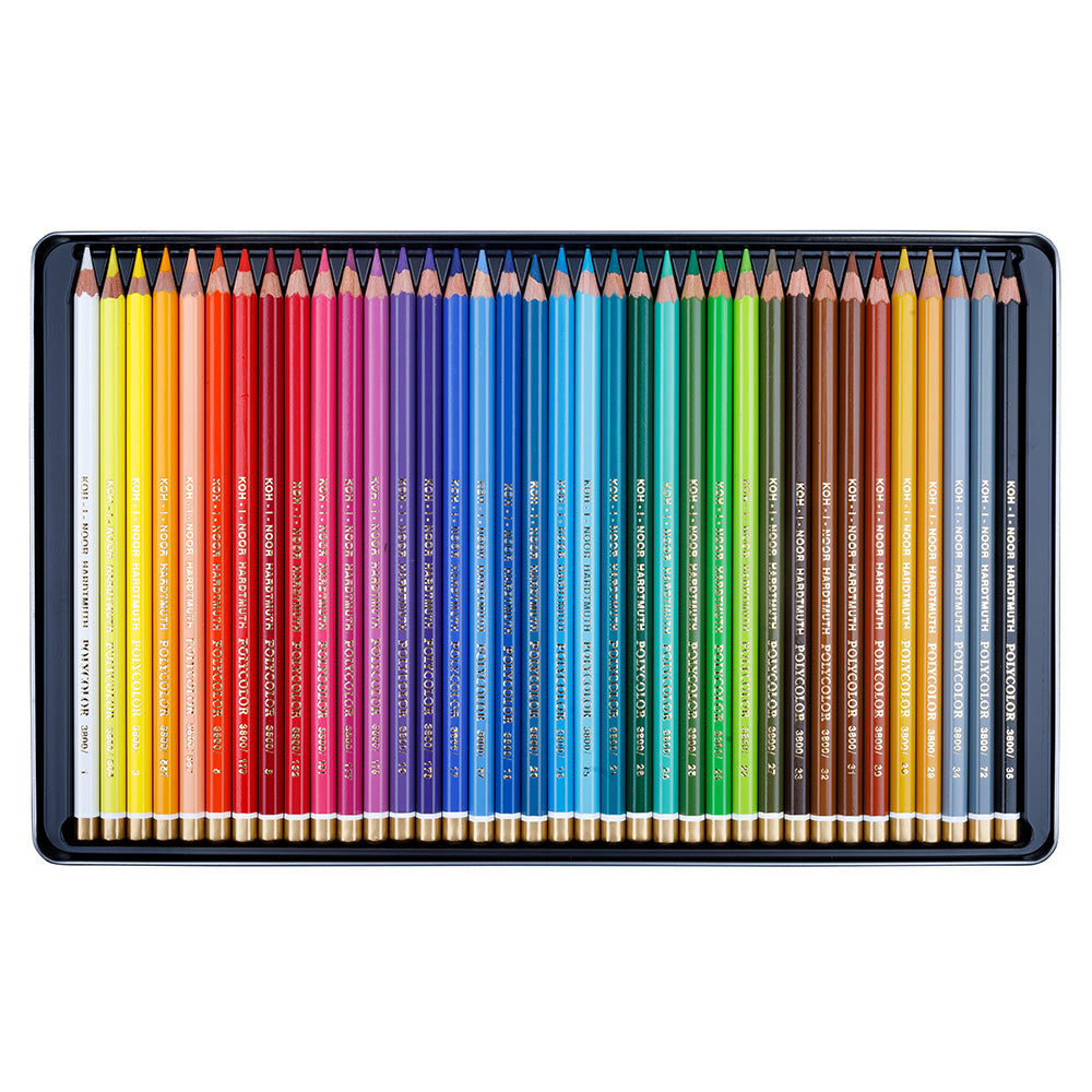 Koh-I-Noor Polycolor Coloured Pencils Set, 36 pcs. – Art Spices