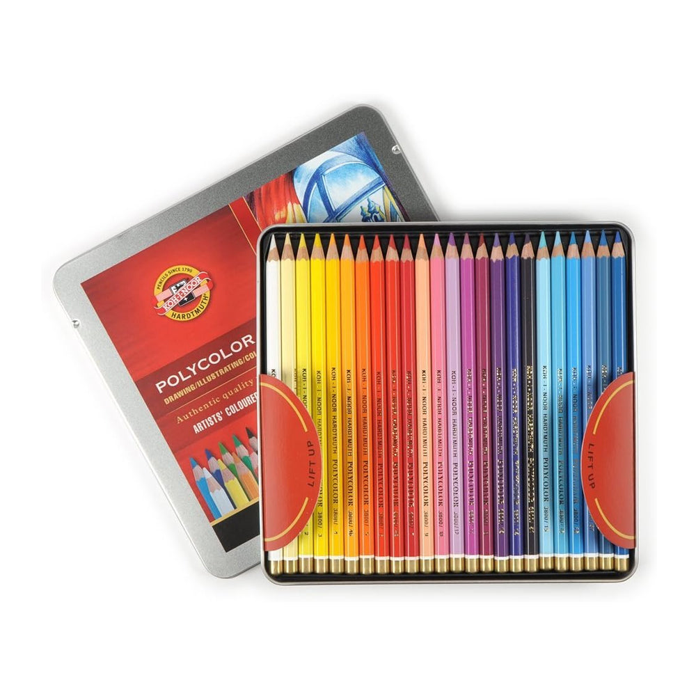 Koh-I-Noor Polycolor Coloured Pencils Set, 48 pcs.