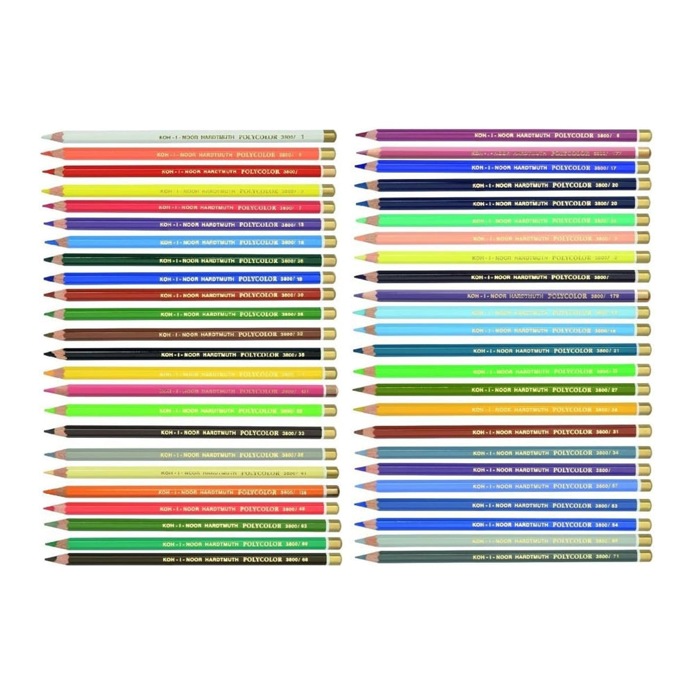 Koh-I-Noor Polycolor Coloured Pencils Set, 48 pcs. – Art Spices
