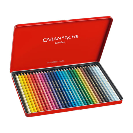 Caran d'Ache SUPRACOLOR™ Aquarelle Colored Pencils Set of 30