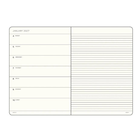 Leuchtturm1917 Weekly Planner, 18 Months (2026–2027)