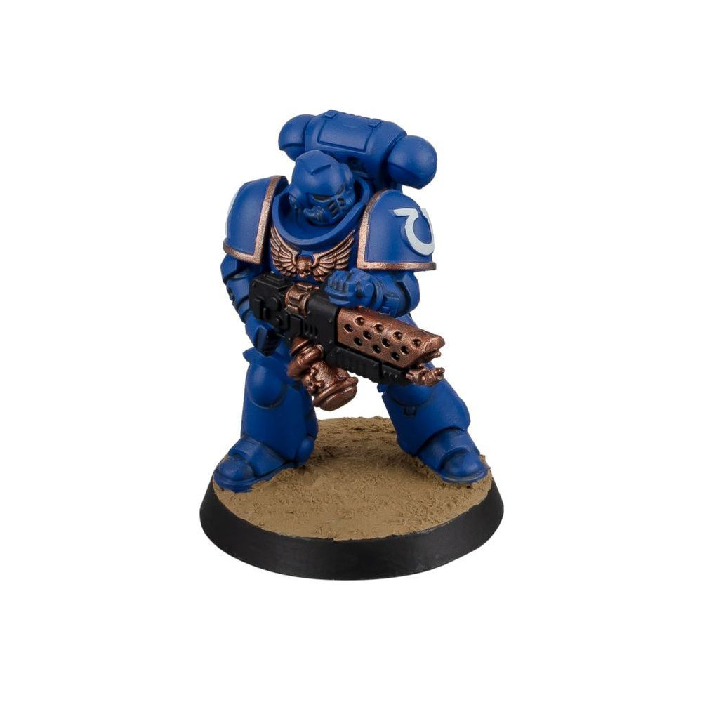 Warhammer 40,000 Space Marines: Infernus Marines Miniature Set + Paints