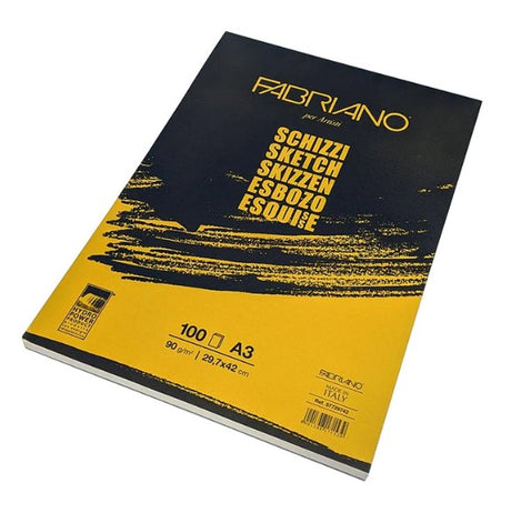 Fabriano Schizzi Sketch Pad, 100 sheets, A3 format