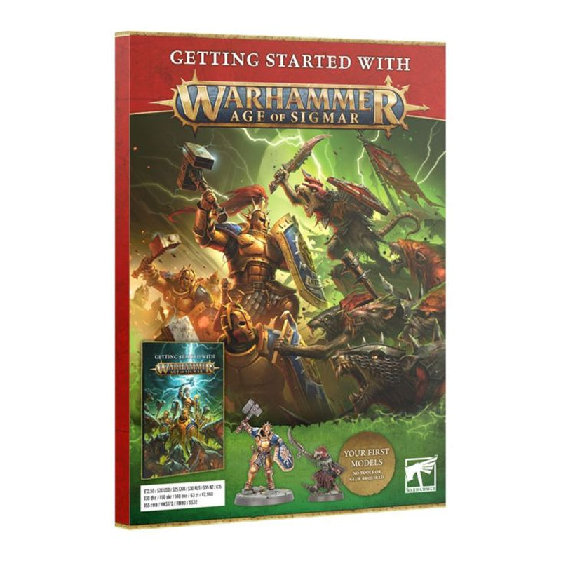 Warhammer Getting Started with Age of Sigmar Magazine + 2