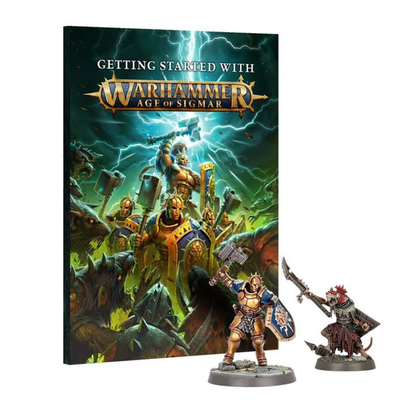 Warhammer Getting Started with Age of Sigmar Magazine + 2