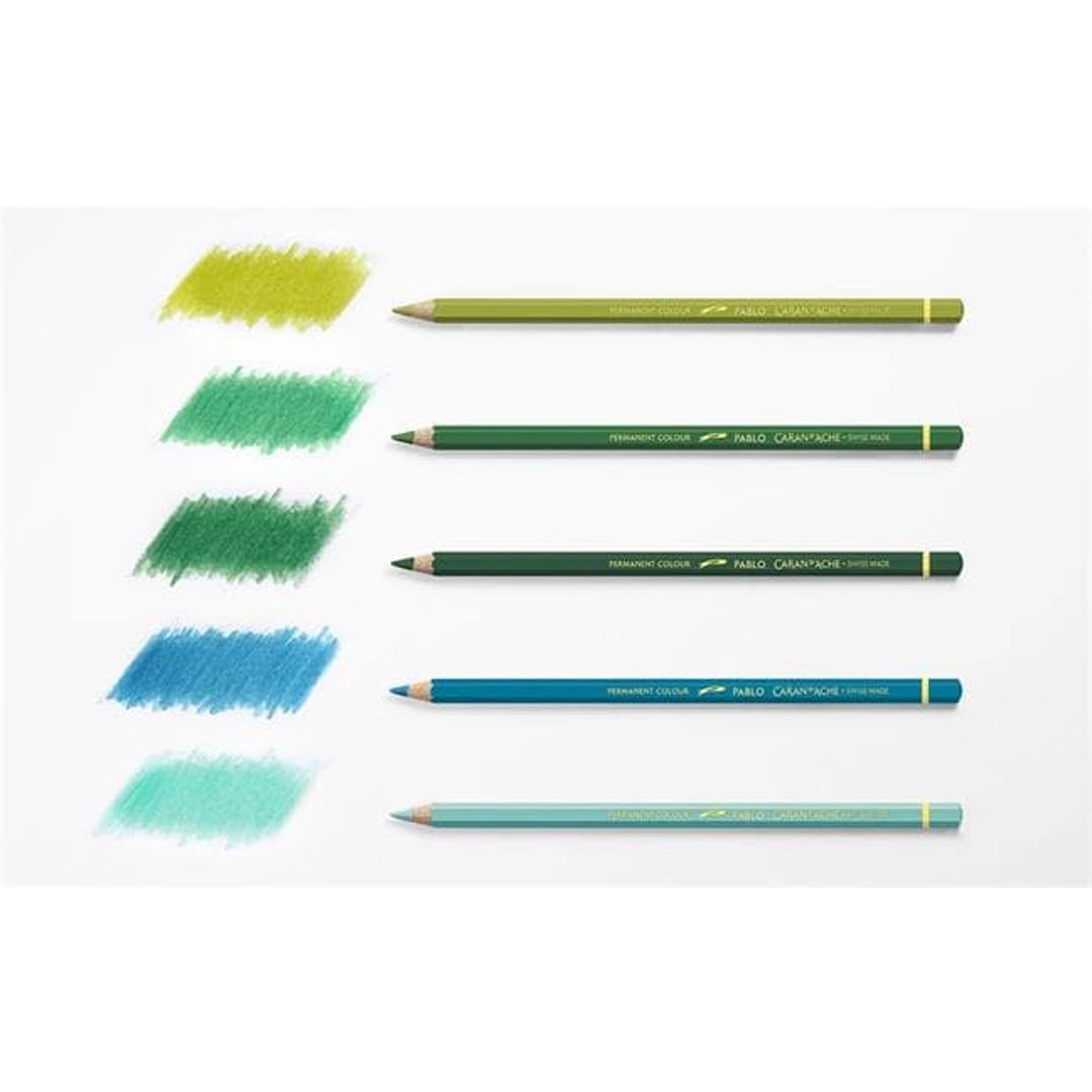 Caran d'Ache PABLO Colored Pencils Set of 12