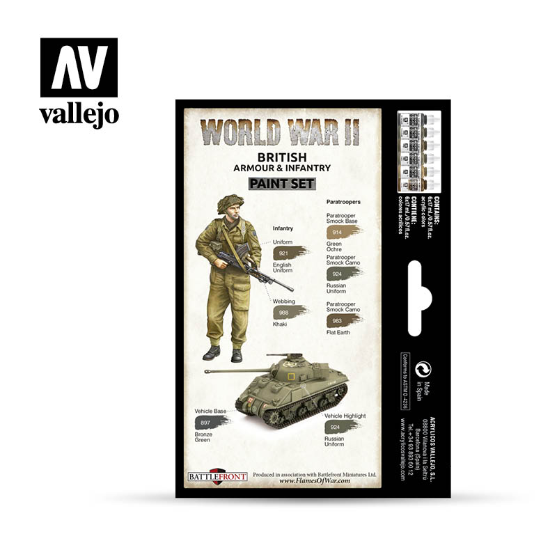 Vallejo Model Air Peinture Acrylique Mate Battle Of Britain 18 ml pour Aérographe, Modélisme et Figurines