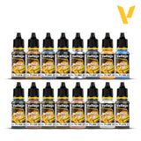 Vallejo WWII USAAF Aircraft Model Air Acrylic Paint Set, 16x17 ml