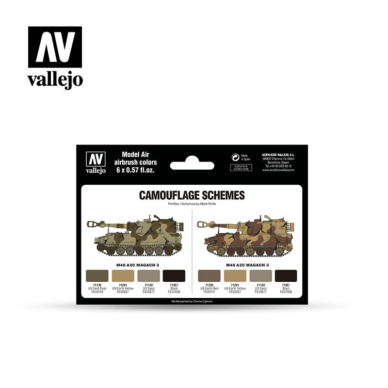 Vallejo Model Air Farbe – US Sand, 17 Ml Acrylfarbe Für Airbrush & Pinsel, Wasserbasiert & Ungiftig