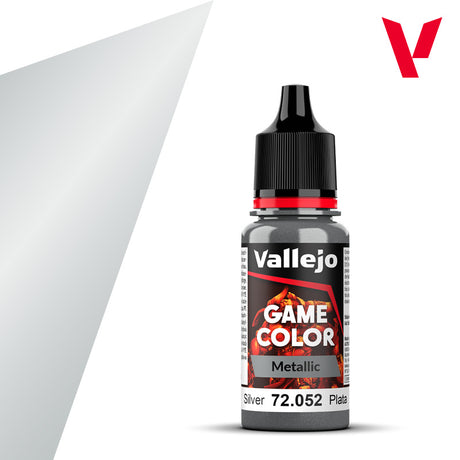 Vallejo Game Color Metallic Paint, 18 ml