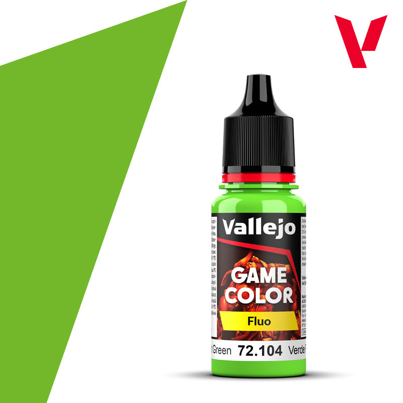 Vallejo 72.156 Fluorescent Orange 18ml – Game Color Fluo Paint For Miniatures