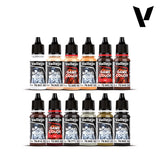 Vallejo Essential Paint Set, 12x18 ml + 1 Miniature