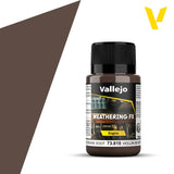 Vallejo Weathering Brown Engine Soot Effect Paint, 40 ml
