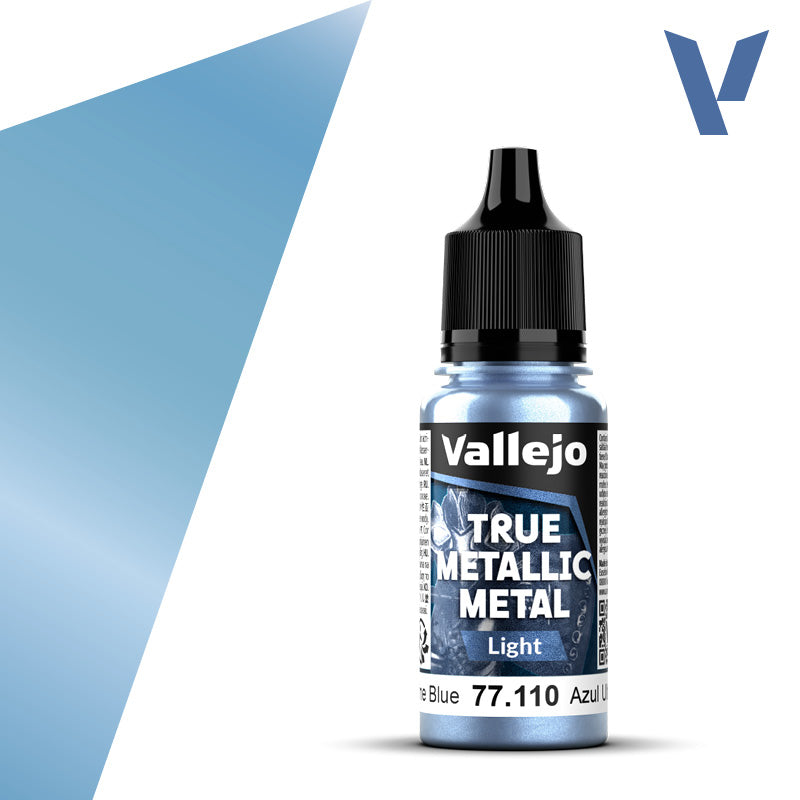Vallejo True Metallic Metal Acrylic Paint - Light