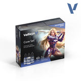 Vallejo True Metallic Metal Core Set, 60x18 ml