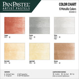 PanPastel Metallic Colors Set, 6 pcs.