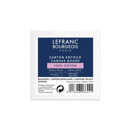 Lefranc Bourgeois Canvas Boards