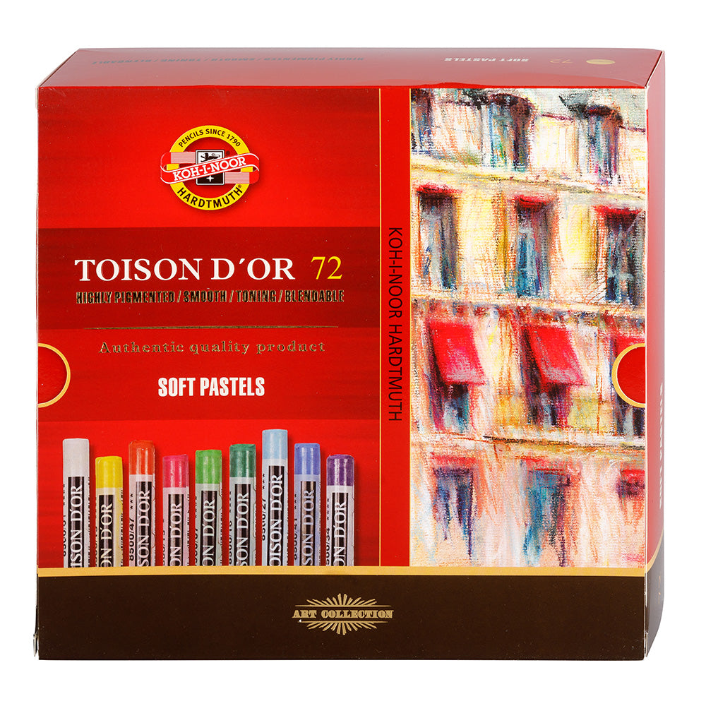 Koh-I-Noor Toison D'or Soft Pastel Set, 72 pcs.