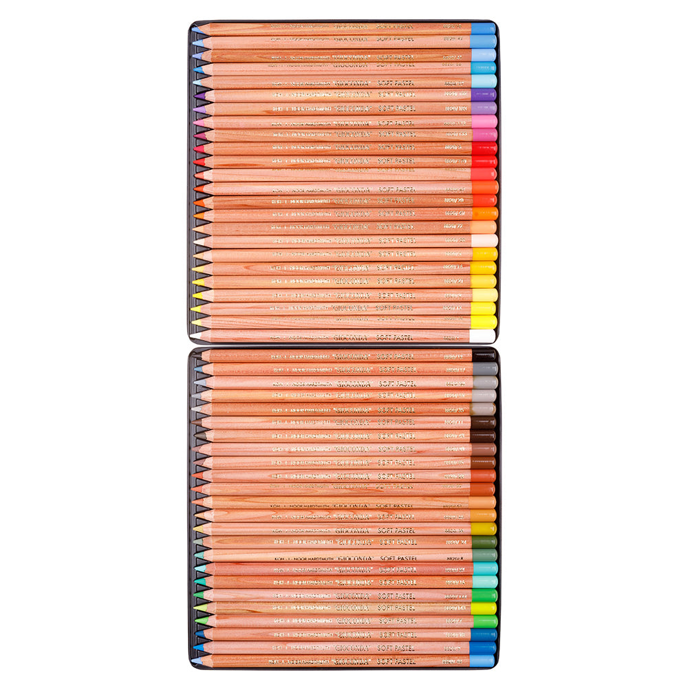 Koh-I-Noor Gioconda Soft Pastel Pencils Set, 48 pcs.