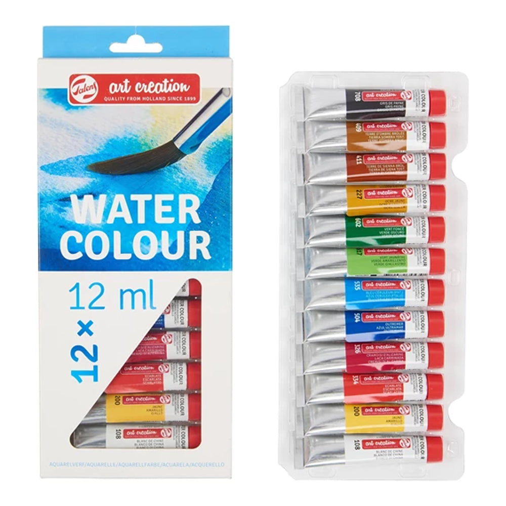 Talens Art Creation Watercolour Set, 12x12 ml