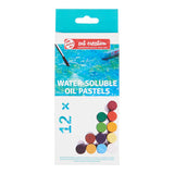 Talens Art Creation Water-Soluble Oil Pastel Set, 12 colours