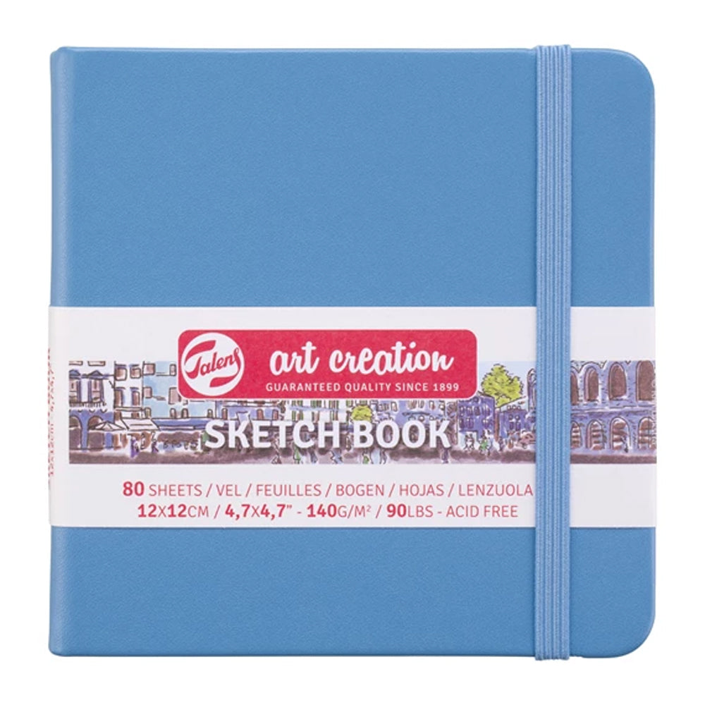 Talens Art Creation Lake Blue Sketchbook, 80 Sheets, 140 gsm