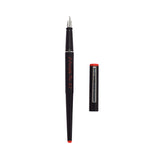 Brause Calligraphy Set of Fountain Pen, 6 Coloured Ink Cartridges and Instructions