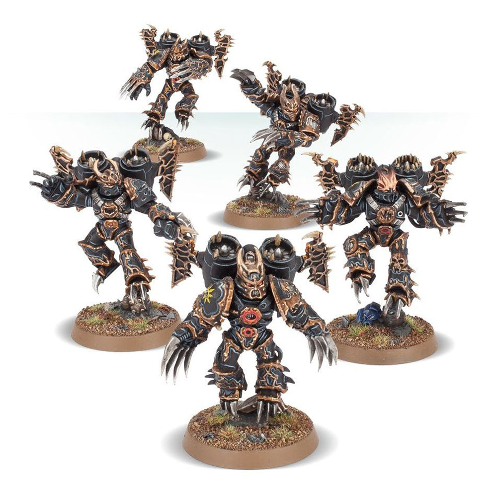 Warhammer 40,000 Chaos Space Marines: Raptors Miniature Set