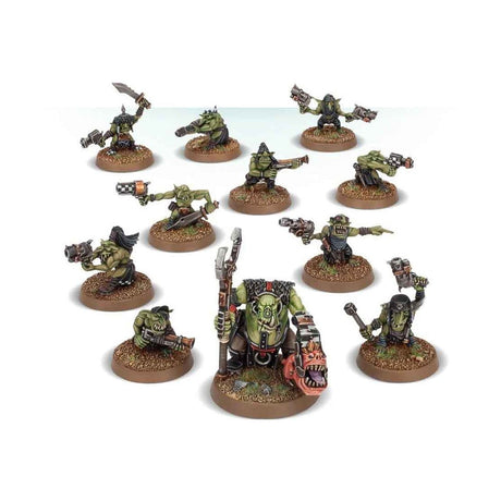 Warhammer 40,000 Orks: Runtherd and Gretchin Miniature Set