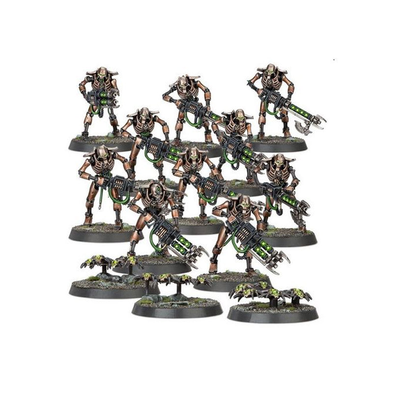 Warhammer 40,000 Necrons Warriors Miniatiure Set