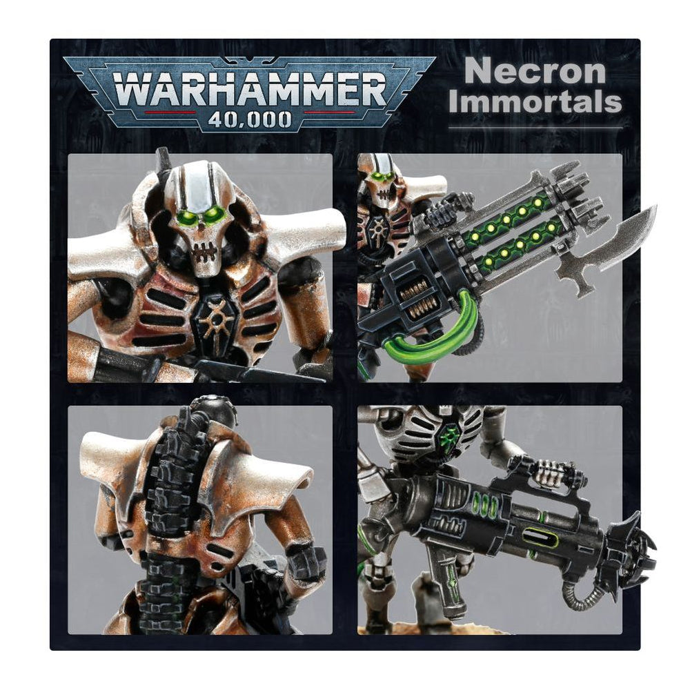 Warhammer 40,000 Necrons: Immortals Miniature Set