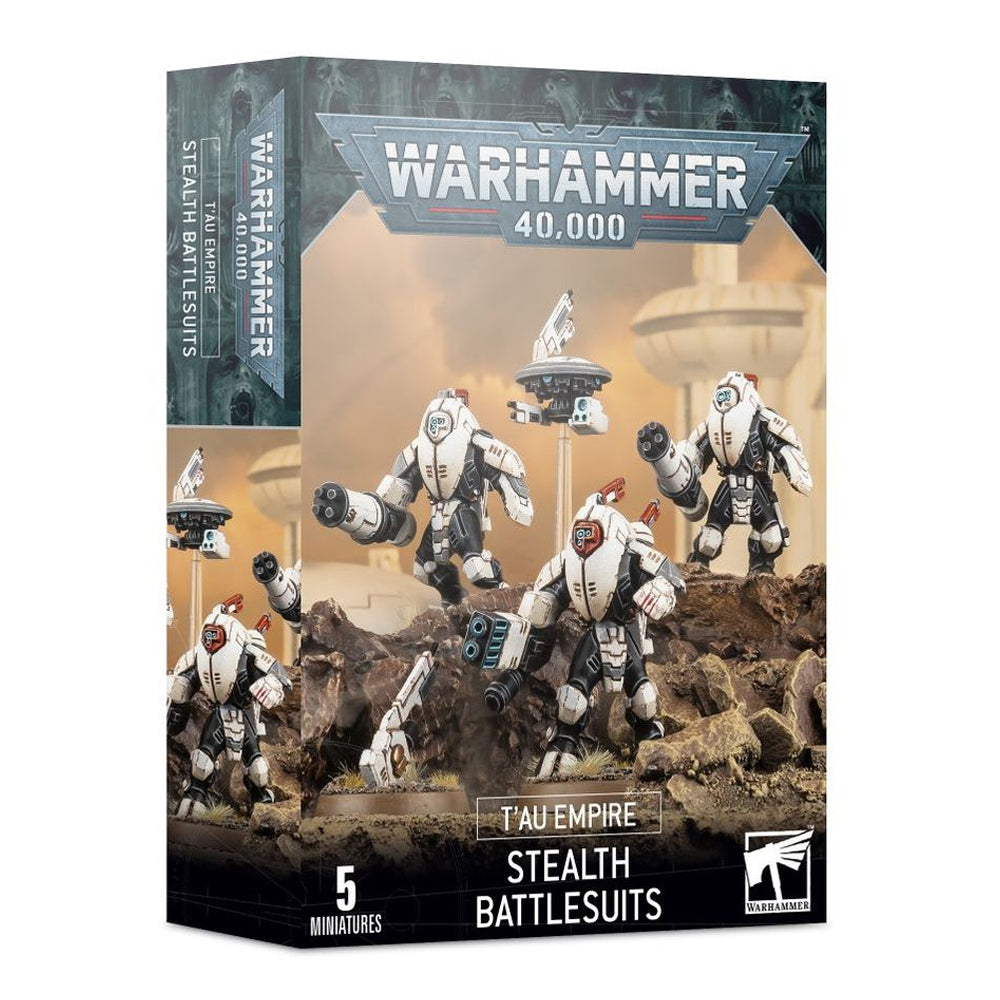 Warhammer 40,000 XV25 Stealth Battlesuits Miniature Set