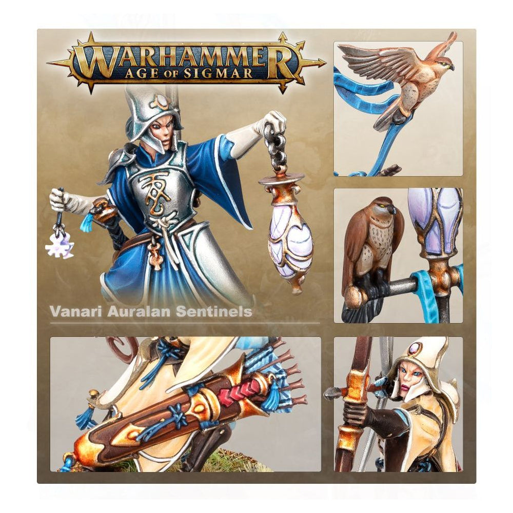 Warhammer Age of Sigmar: Vanari Auralan Sentinels Miniature Set