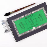 Arches Watercolour Spiral Pad, Cold Pressed, 300 gsm, 100% Cotton, 15 Sheets