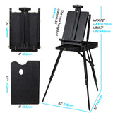 MEEDEN Wood Plein-Air French Easel