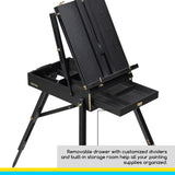 MEEDEN Wood Plein-Air French Easel