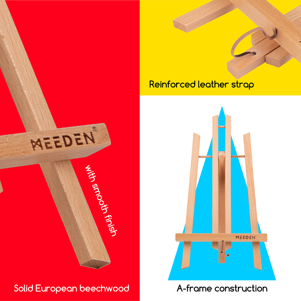 MEEDEN Tall Tabletop Easel