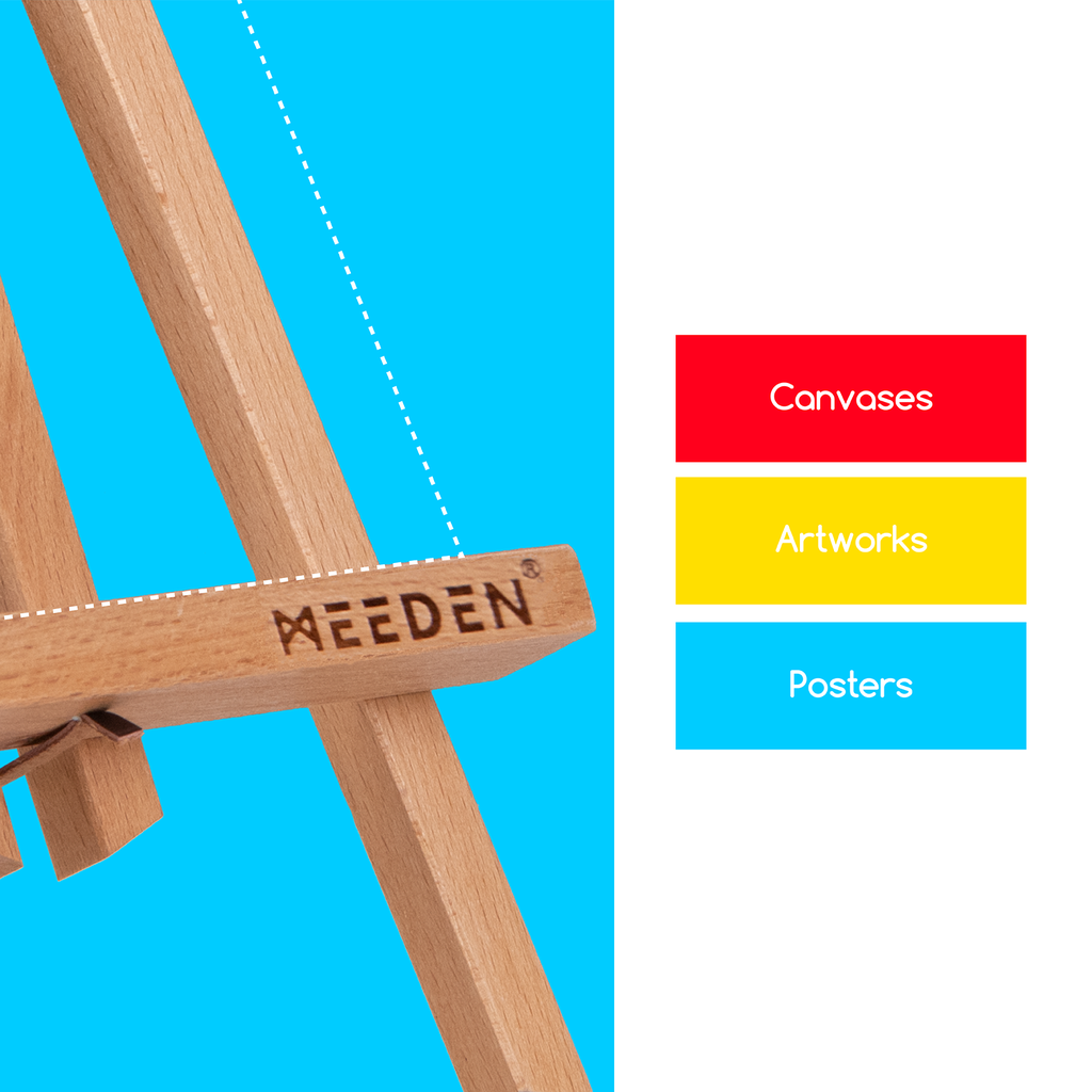 MEEDEN Tall Tabletop Easel