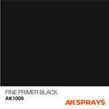 AK Interactive Fine Primer Spray, 400 ml