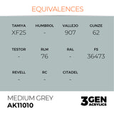 AK Interactive 3GEN Acrylic Paint, colours 1-73 (part 1/3)