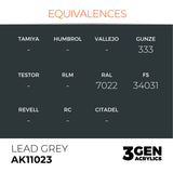 AK Interactive 3GEN Acrylic Paint, colours 1-73 (part 1/3)