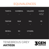 AK Interactive 3GEN Acrylic Paint, colours 1-73 (part 1/3)