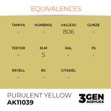 AK Interactive 3GEN Acrylic Paint, colours 1-73 (part 1/3)